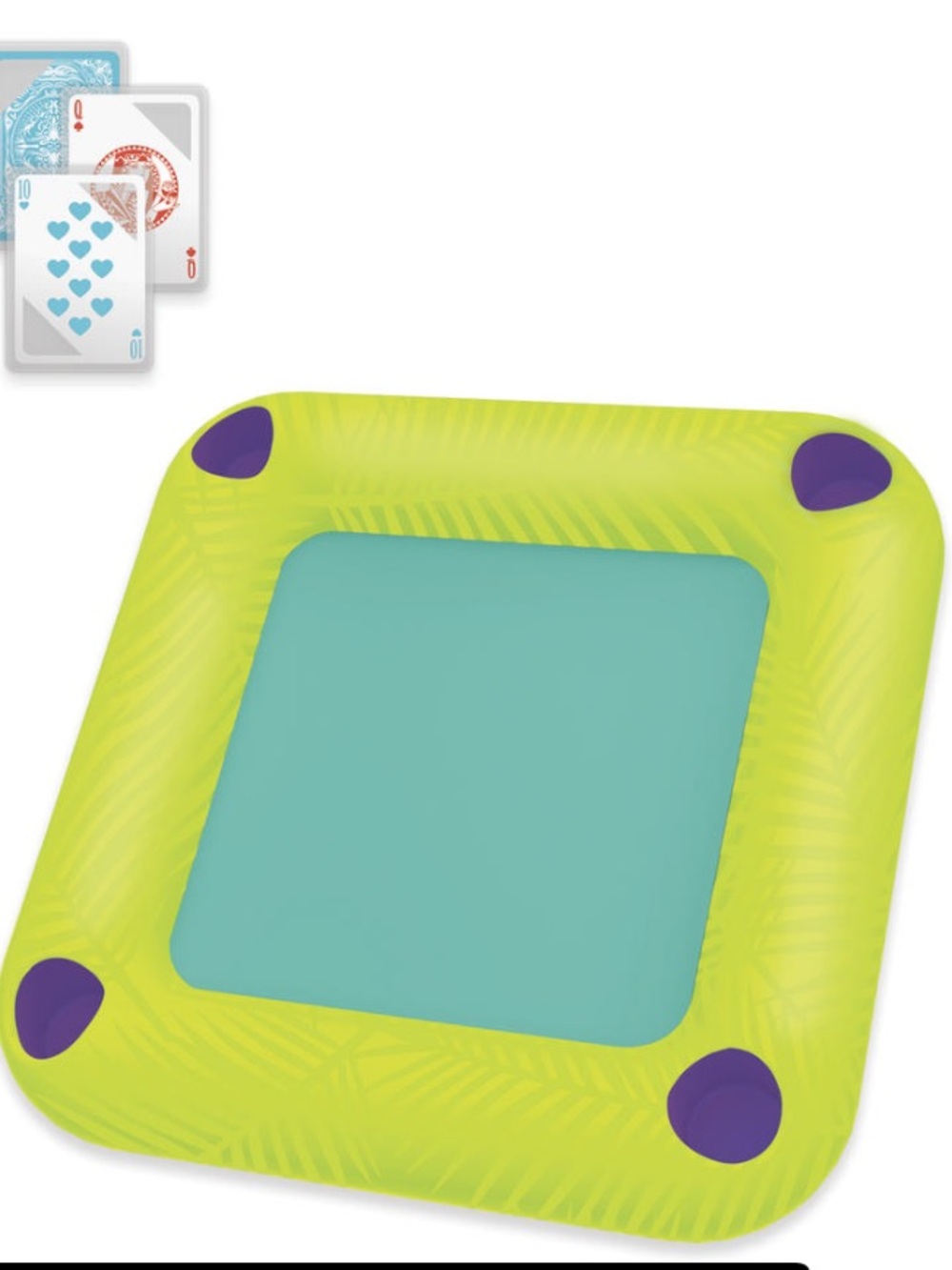 Sunny Crew™ Inflatable Game Table with Waterproof Cards - Picture 8 of 8
